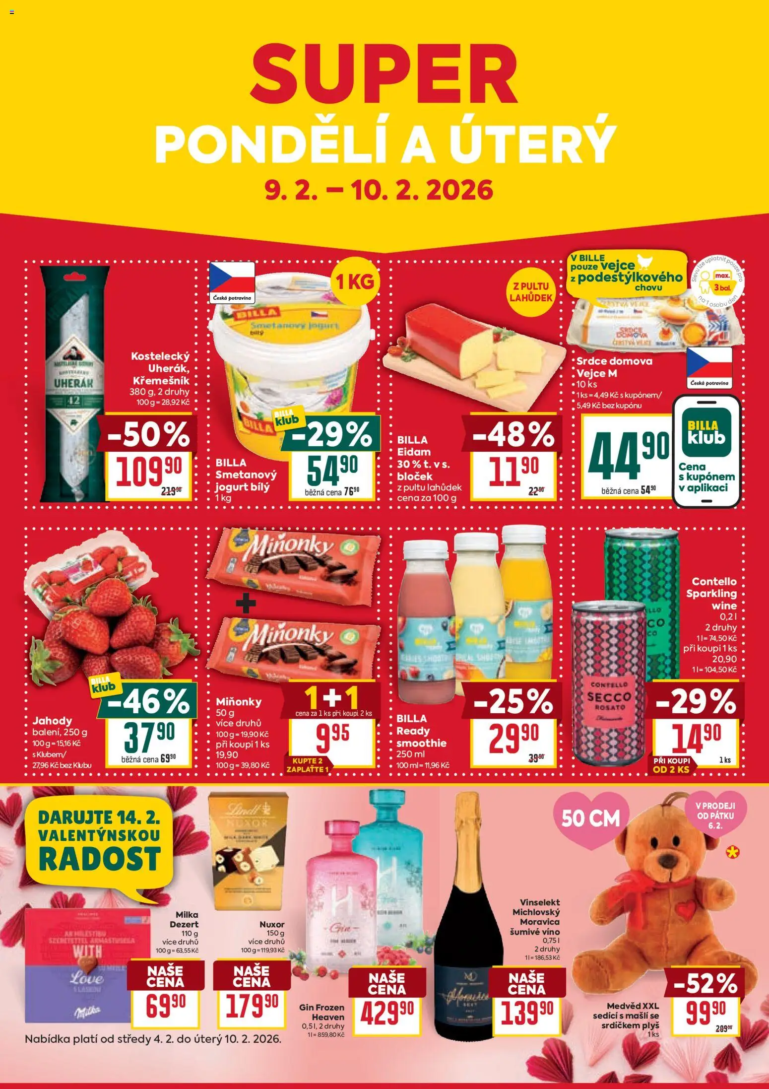 Billa Velký leták od 04.02.2026 | Strana: 35 | Produkty: Uherák, Šumivé víno, Víno, Gin