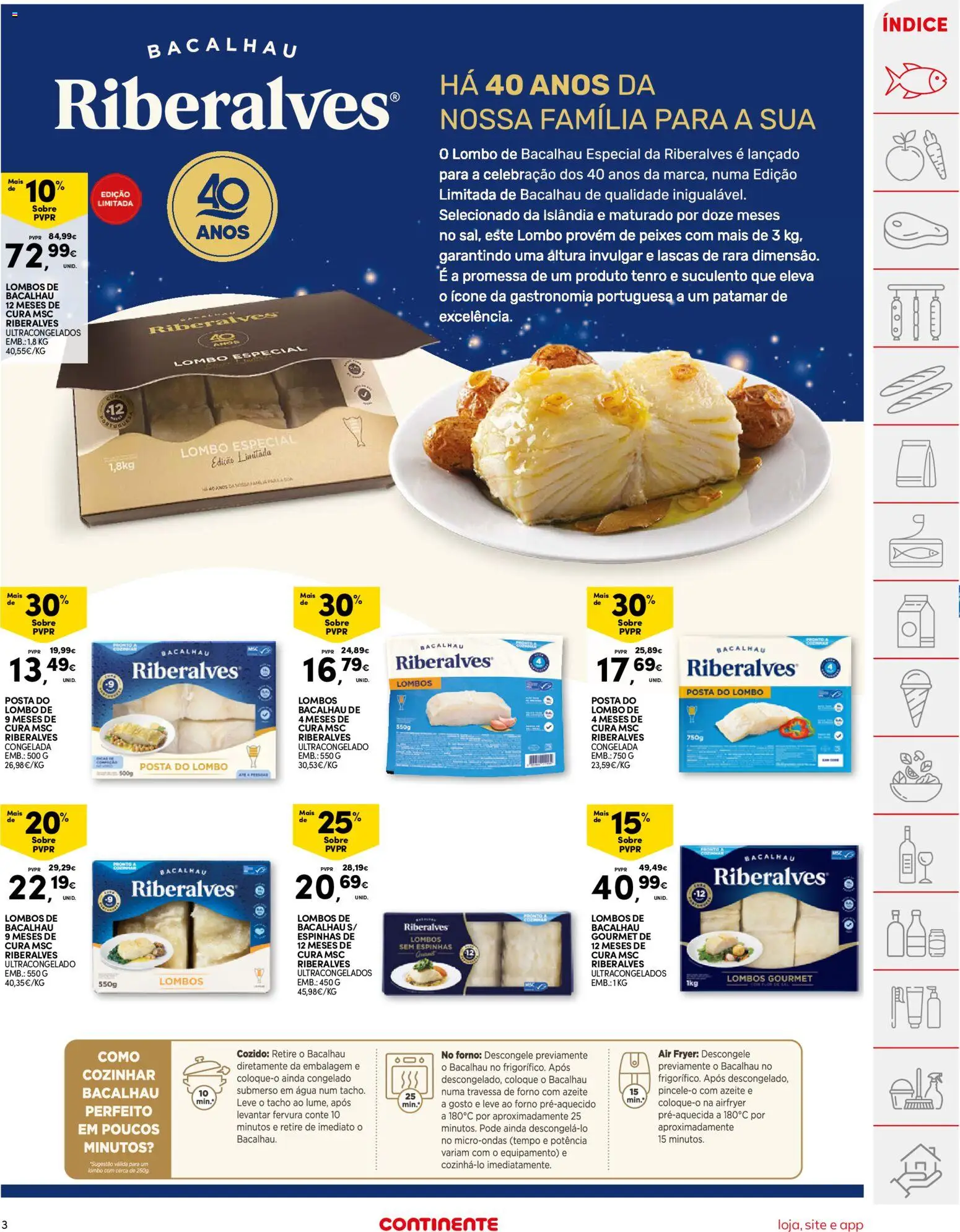 Continente folheto │ válido de 02.12.2025 | Página: 3 | Produtos: Agua, Air fryer, Microondas, Lombo