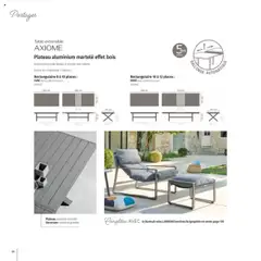 Maxi Bazar - Prévisualisation de Maxi Bazar Hespéride 2025 valide à partir de 05.02.2025 | Page: 66 | Produits: Plateau, Table extensible, Fauteuil, Table