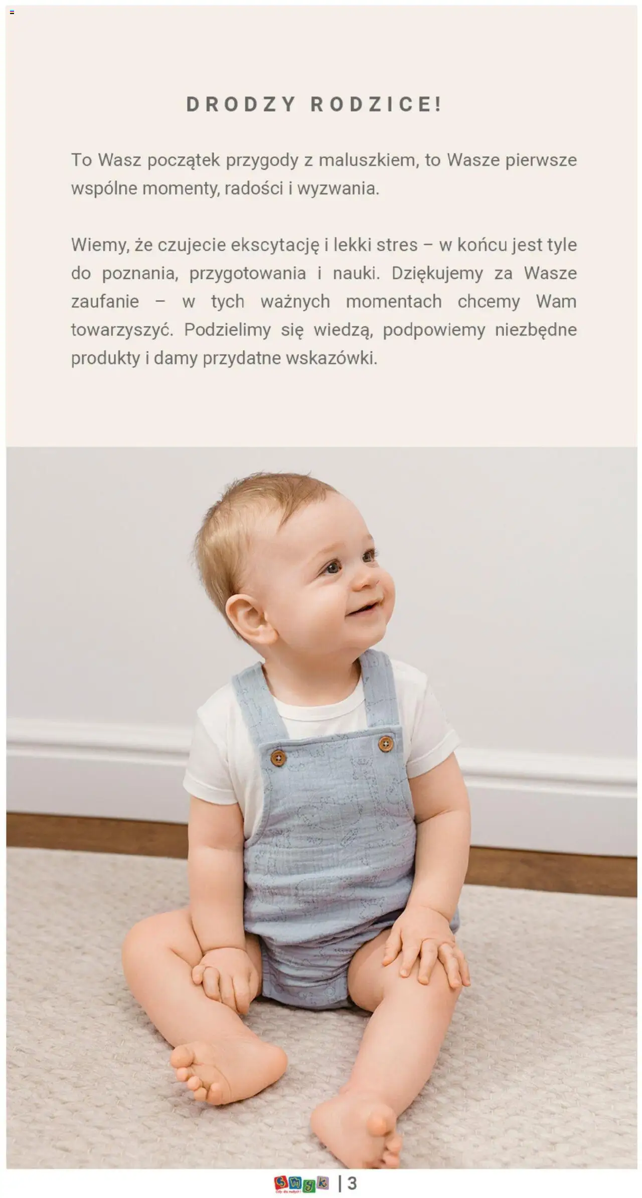 Smyk Gazetka - Welcome Little One od 24.04.2025 | Strona: 3