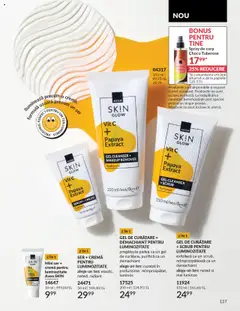 Noul catalog Avon – valabil de la 01.09.2025 | Pagină: 127 | Produse: Demachiant, Gel de curățare, Cremă, Boncuklu Oyuncakları