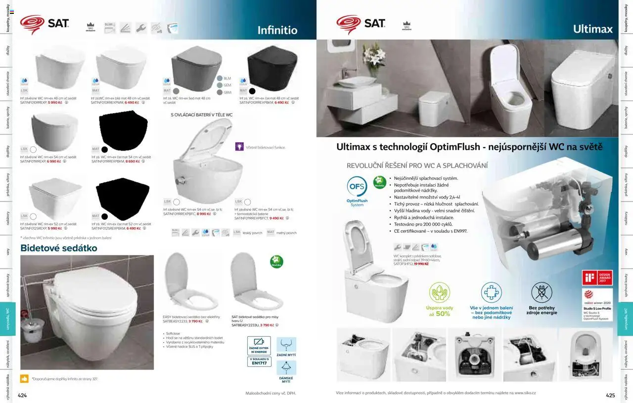 Siko koupelny katalog Koupelny 2025/2026 od 14.10.2025 | Strana: 215 | Produkty: Hadice, Wc, Baterie
