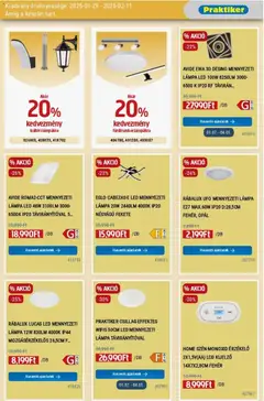 Praktiker Akciós újság - amely érvényes a következő dátumtól: 29.01.2026 | Oldal: 11