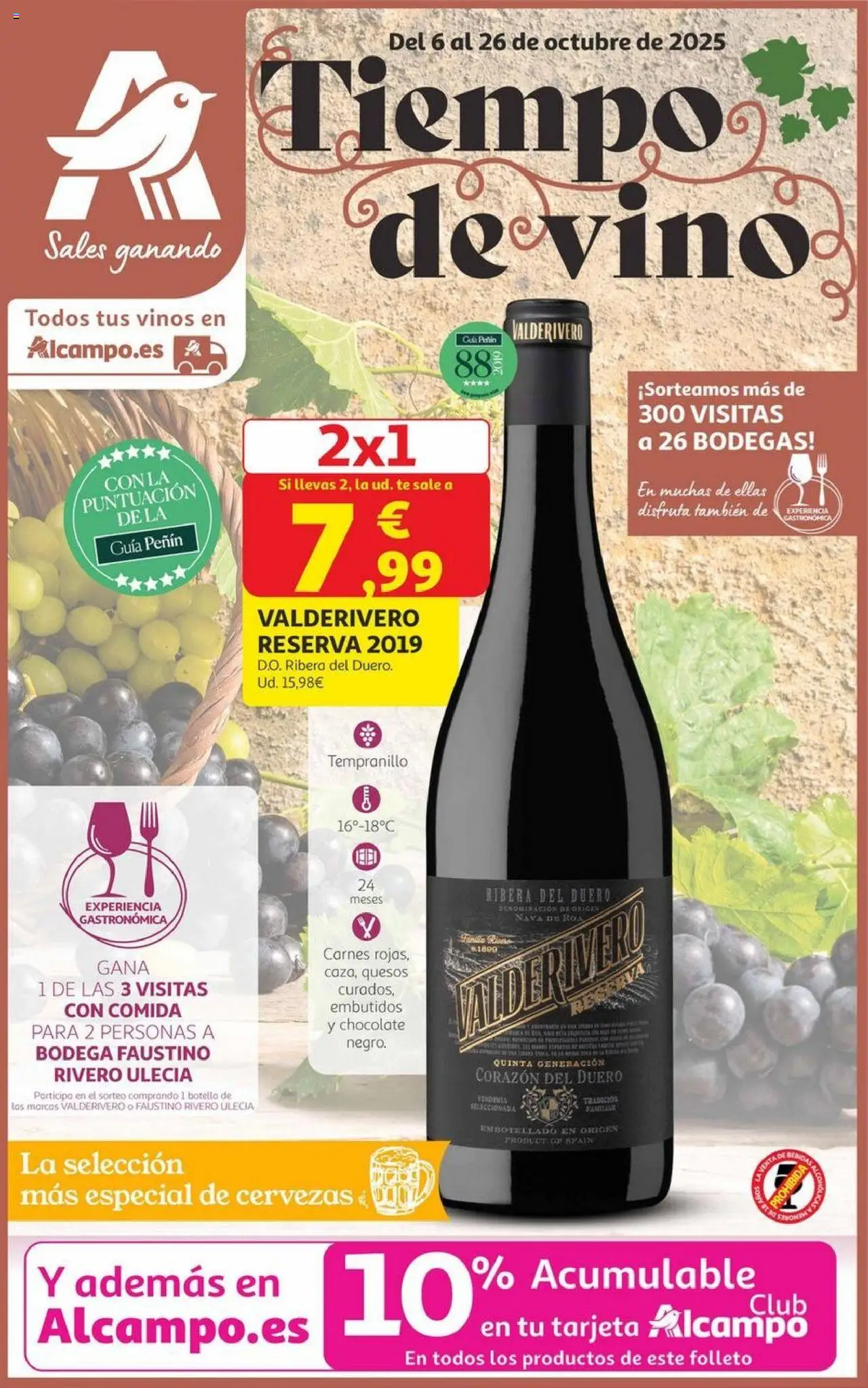 Alcampo - Canarias │ válido desde el 06.10.2025 | Página: 1 | Productos: Chocolate, Té, Νυχτικό