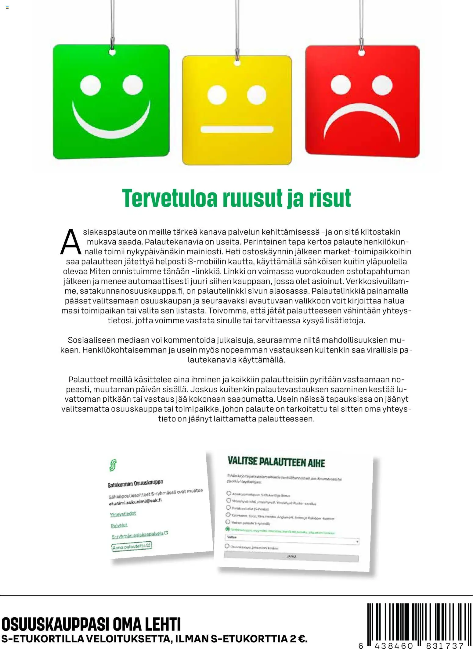 S-market - Satakunnan Osuuskauppa – voimassa 08.02.2026 alkaen | Sivu: 16