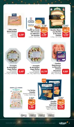 Colruyt - Prévisualisation de Colruyt catalogue valide à partir de 17.12.2025 | Page: 7 | Produits: Lait entier, Escargots, Lait, Poisson