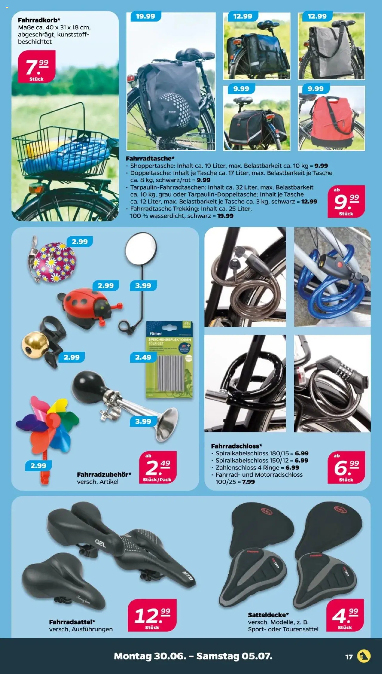 Netto Prospekt 	 - gültig ab dem 30.06.2025 | Seite: 17 | Produkte: Tasche