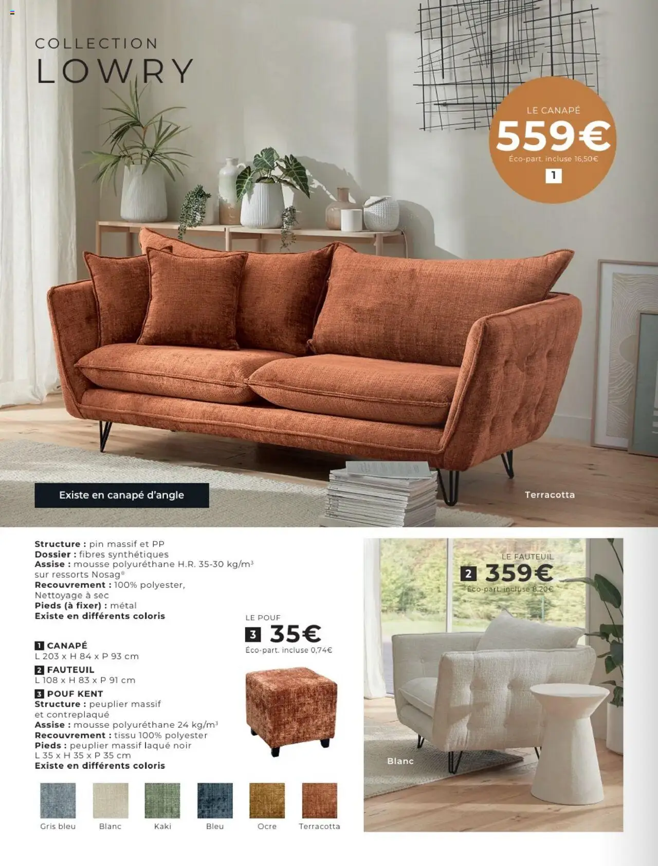 {H1} | Page: 8 | Produits: Kaki, Mousse, Fauteuil, Laque
