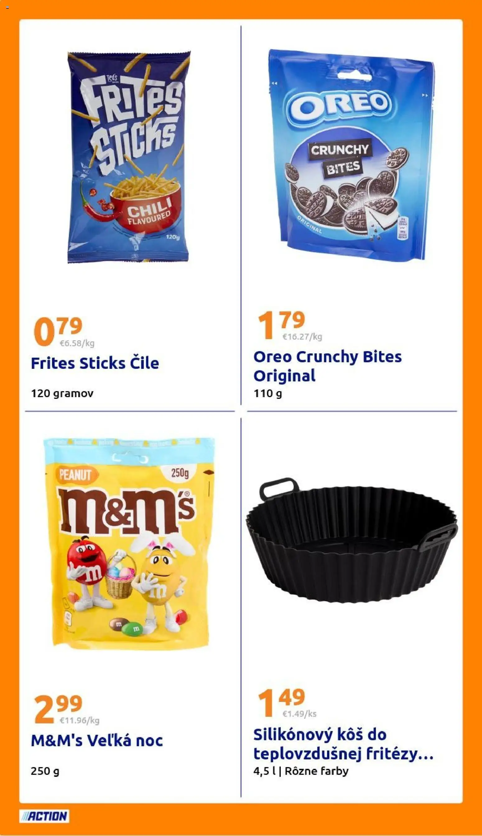 Nové Action akcie – leták je platný od 25.03.2026 | Strana: 28 | Produkty: Kôš