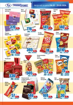 Gumene bombone Haribo, više vrsta - pregled Trnava Promet kataloga - važi od 06.03.2026 | Strana: 12