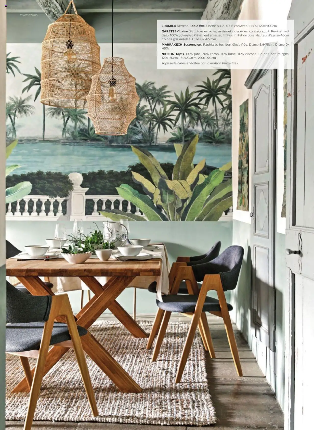 {H1} | Page: 54 | Produits: Table