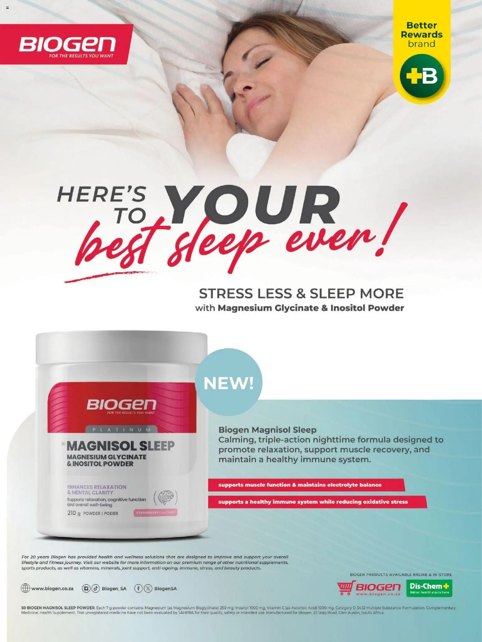 New Dis-Chem catalogue – valid from 26.11.2025 | Page: 87 | Products: Powder