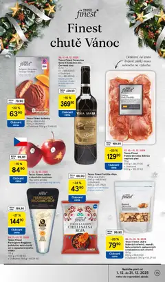 Náhled letáku Tesco Finest Parmigiano Reggiano polotučný extra tvrdý sýr z nepasterovaného mléka, 170 g od 03.12.2025 | Strana: 15