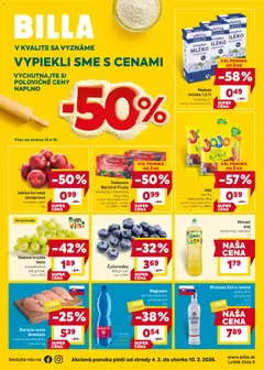 Billa leták platný od 04.02.2026