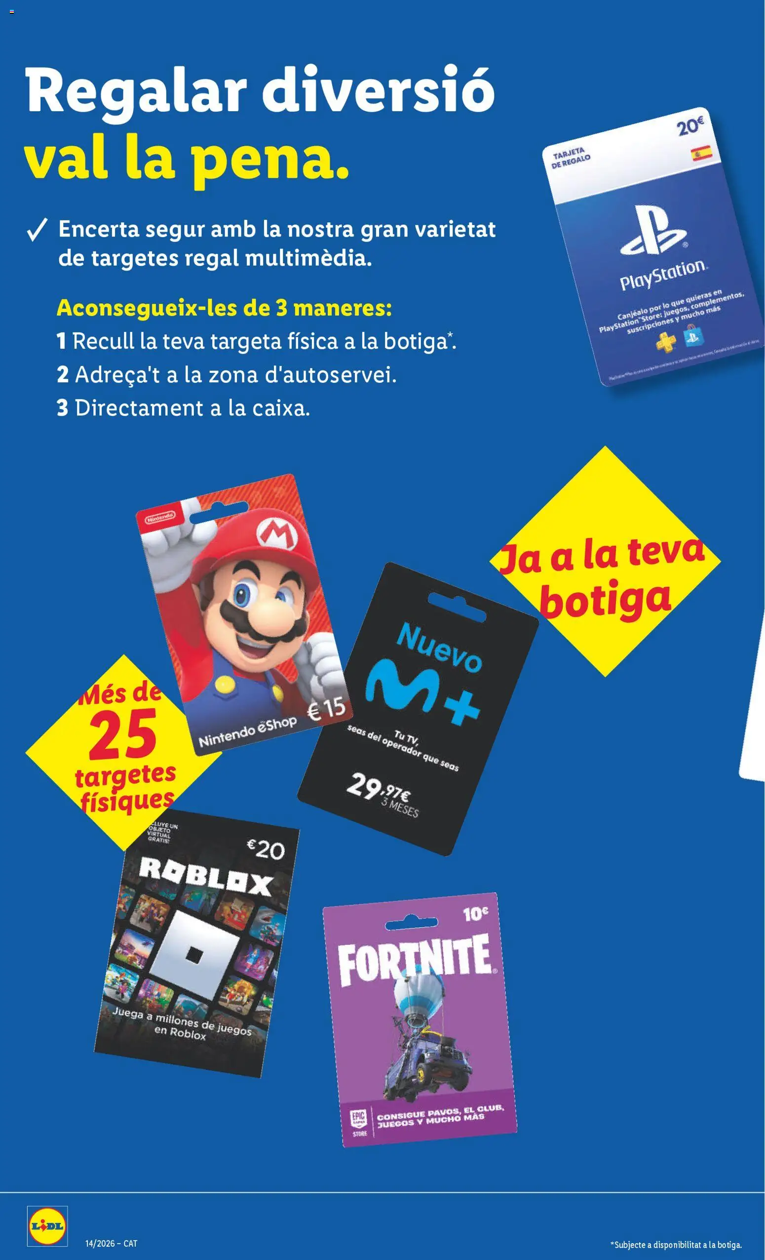 Lidl folleto │ válido desde el 30.03.2026 | Página: 44 | Productos: Nintendo, Playstation, Juega