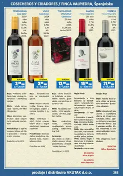 Vrutak - Vinski Katalog - Pregled kataloga iz trgovine Vrutak, vrijedi od 01.11.2024 | Stranica: 283 | Proizvodi: Meso, Voće, Borovnice, Kim