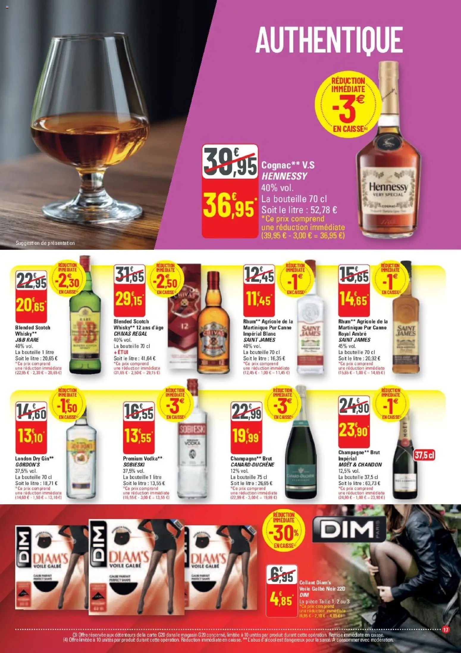 {H1} | Page: 17 | Produits: Vodka, Whisky, Étui, Gin