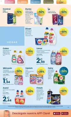 Vista previa Clarel - folleto válido desde el 11.02.2026 | Página: 7 | Productos: Polvo, Quitamanchas, Suavizante, Lavavajillas