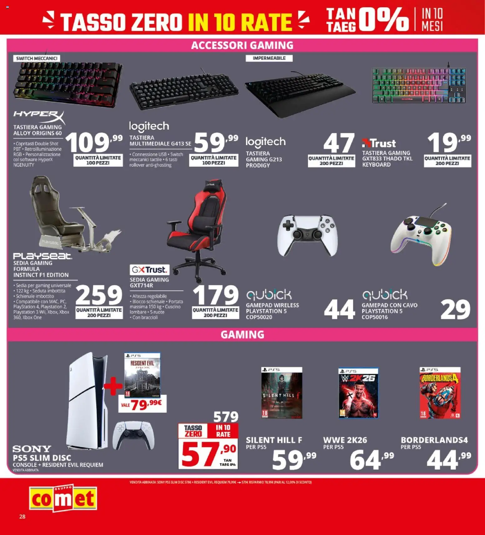 Volantino Comet del 09.04.2026 | Pagina: 28