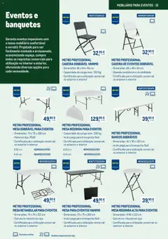 Pré-visualização Makro - Mobiliário e equipamento para esplanadas - Catálogo 2025 válido de 03.03.2025 | Página: 15