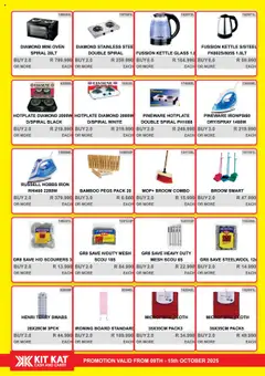 KIT KAT Cash & Carry specials catalogue – valid from 09.10.2025 | Page: 32 | Products: Oven, Plate, Broom, Steel wool
