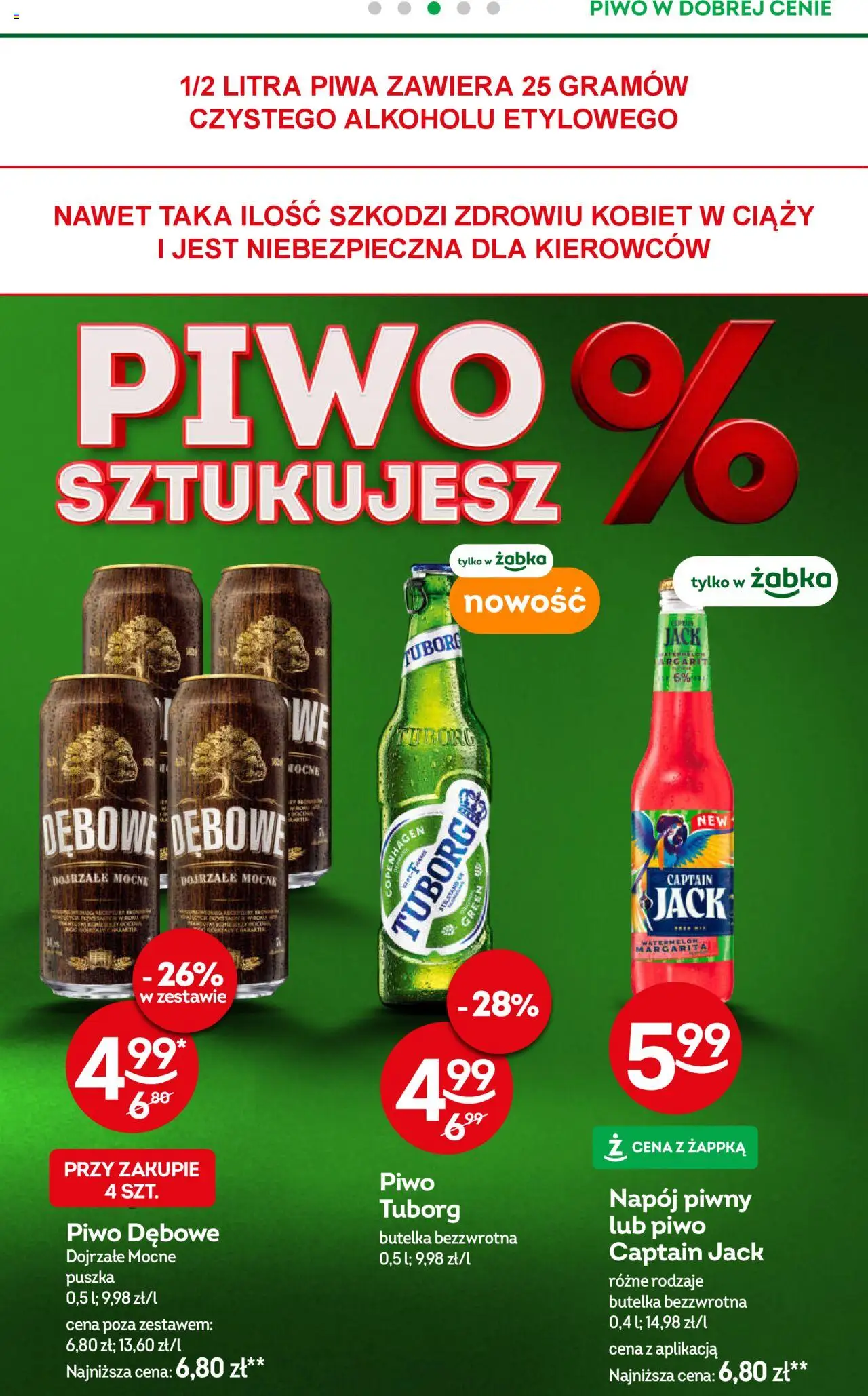 Żabka Gazetka od 10.09.2025 | Strona: 20 | Produkty: Piwo