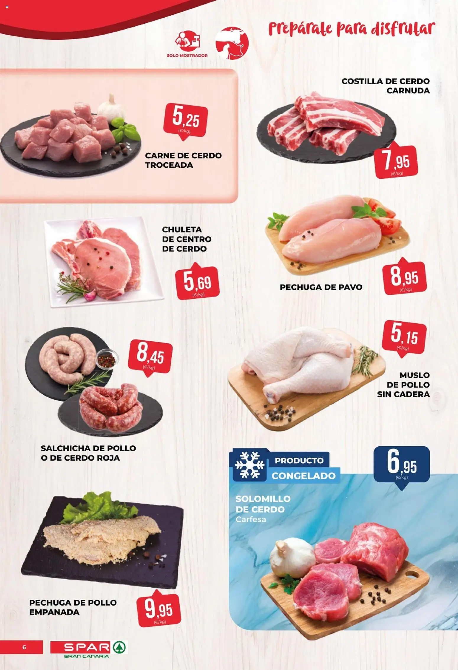 Spar - folleto │ válido desde el 23.01.2026 | Página: 6 | Productos: Solomillo de cerdo, Cerdo, Costilla de cerdo