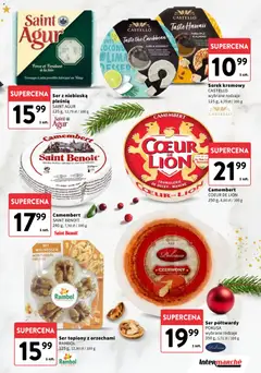 Pogląd oferty "Intermarche Gazetka - Świąteczne Delikatesy" - ważna od 04.12.2025 | Strona: 5 | Produkty: Ser topiony, Serek, Camembert, Ser