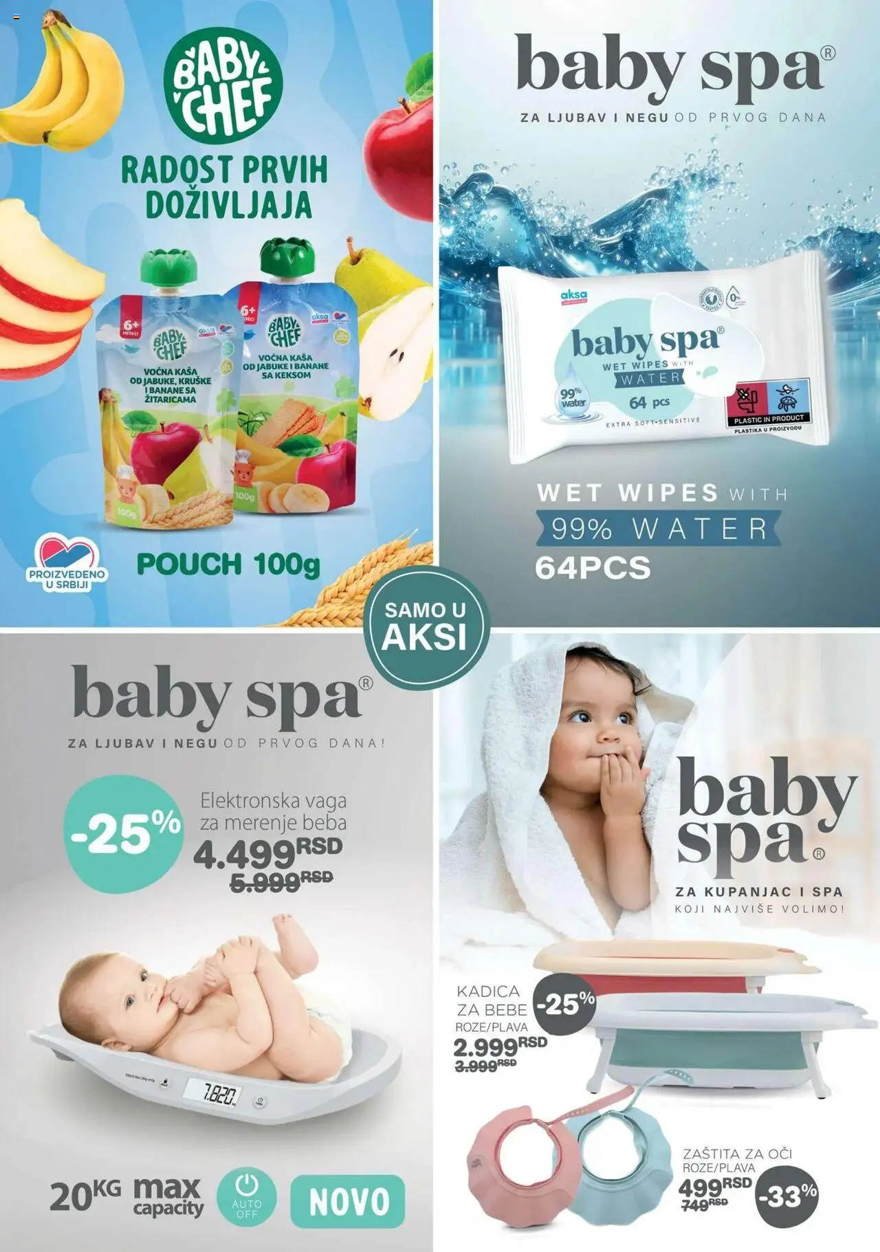 Aksa katalog - važi od 08.08.2025 | Strana: 13 | Proizvode: Kruške, Jabuke, Vaga, Banane
