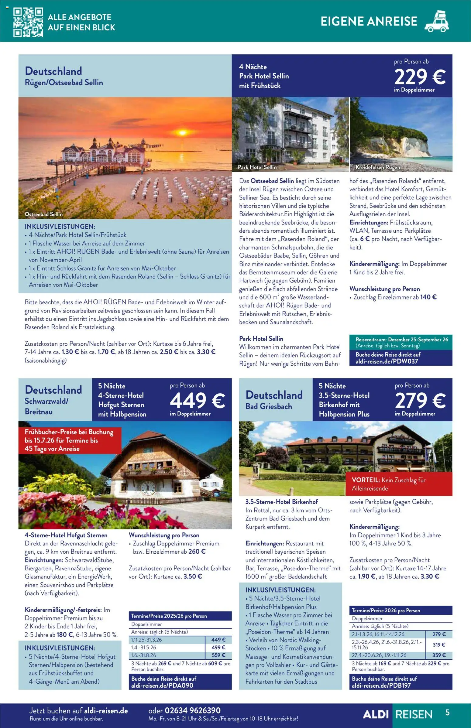 Aldi Reisen  Reisemagazin – gültig ab 01.12.2025 | Seite: 5