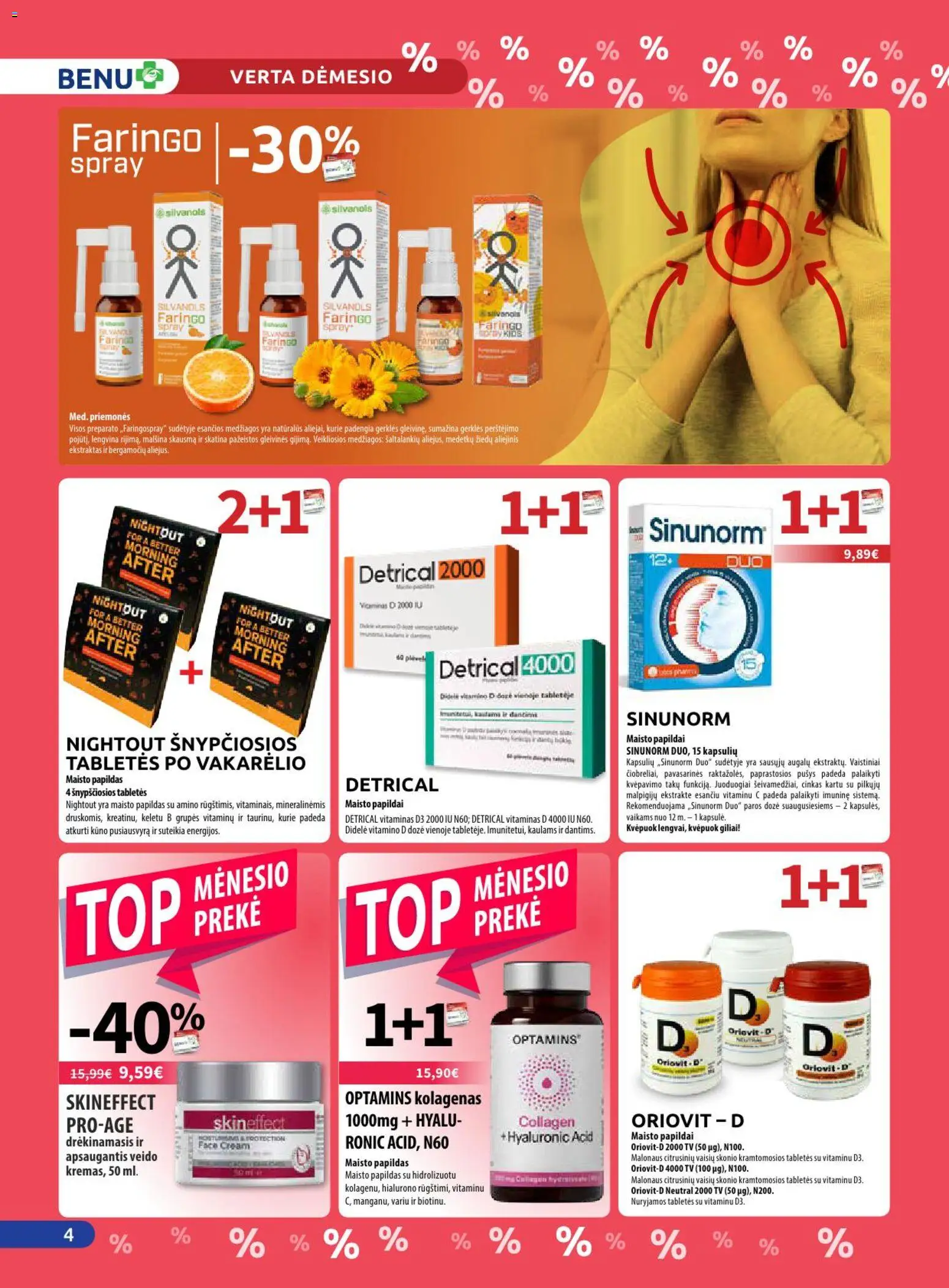 BENU akcijos nuo 01.04.2026 | Puslapis: 4