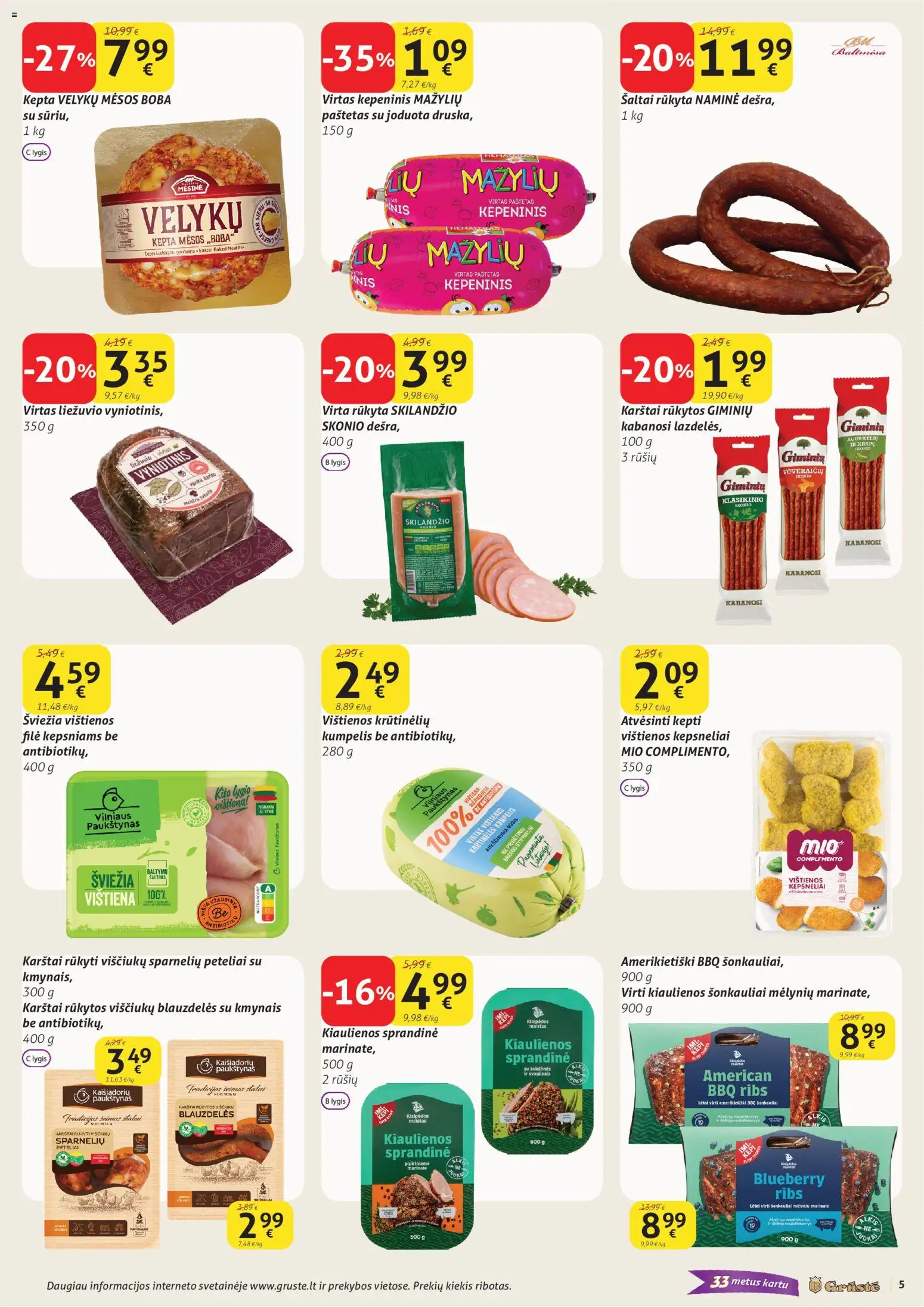 GRUSTE akcijos nuo 01.04.2026 | Puslapis: 5