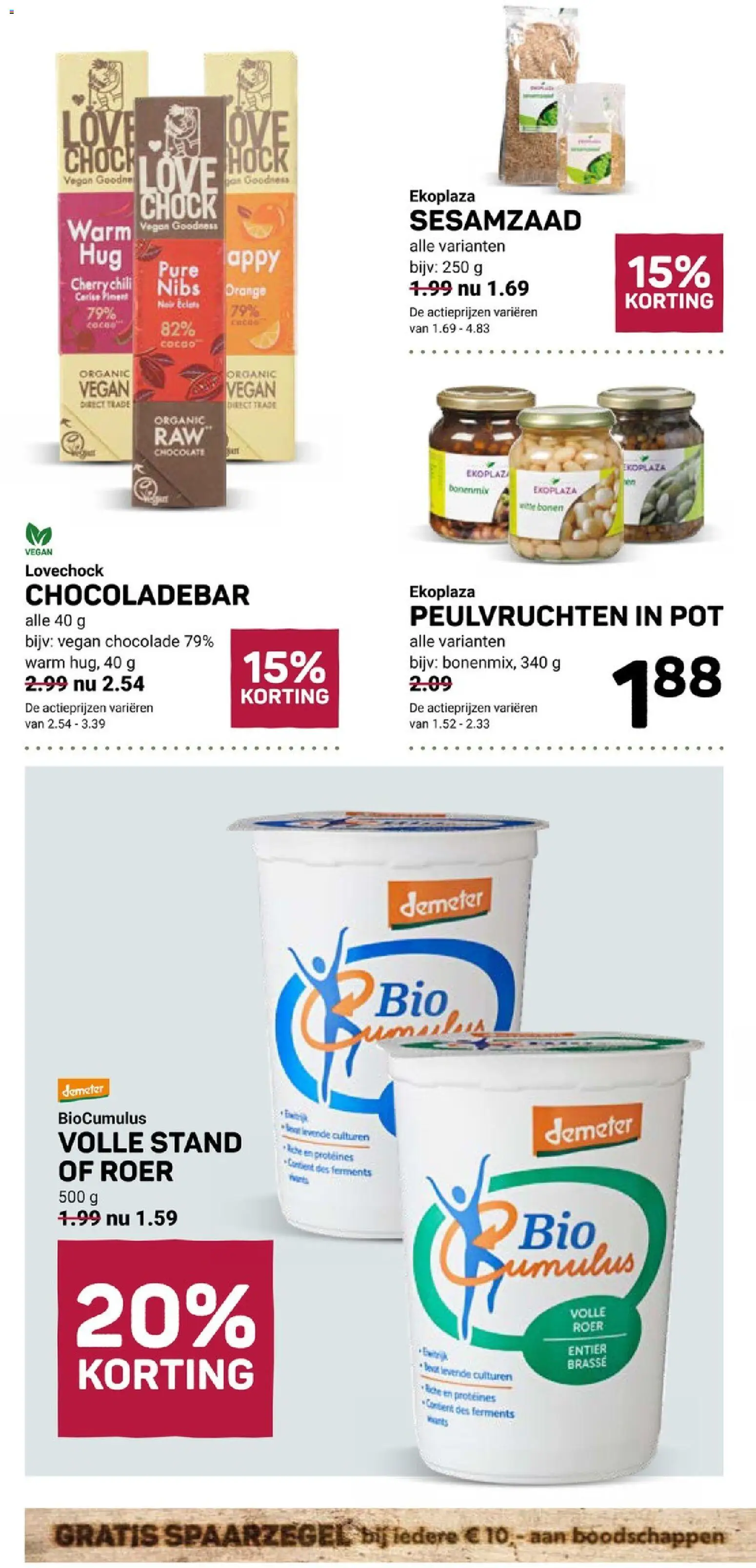 {H1} | Pagina: 10 | Producten: Chocolade, Pot, Sesamzaad