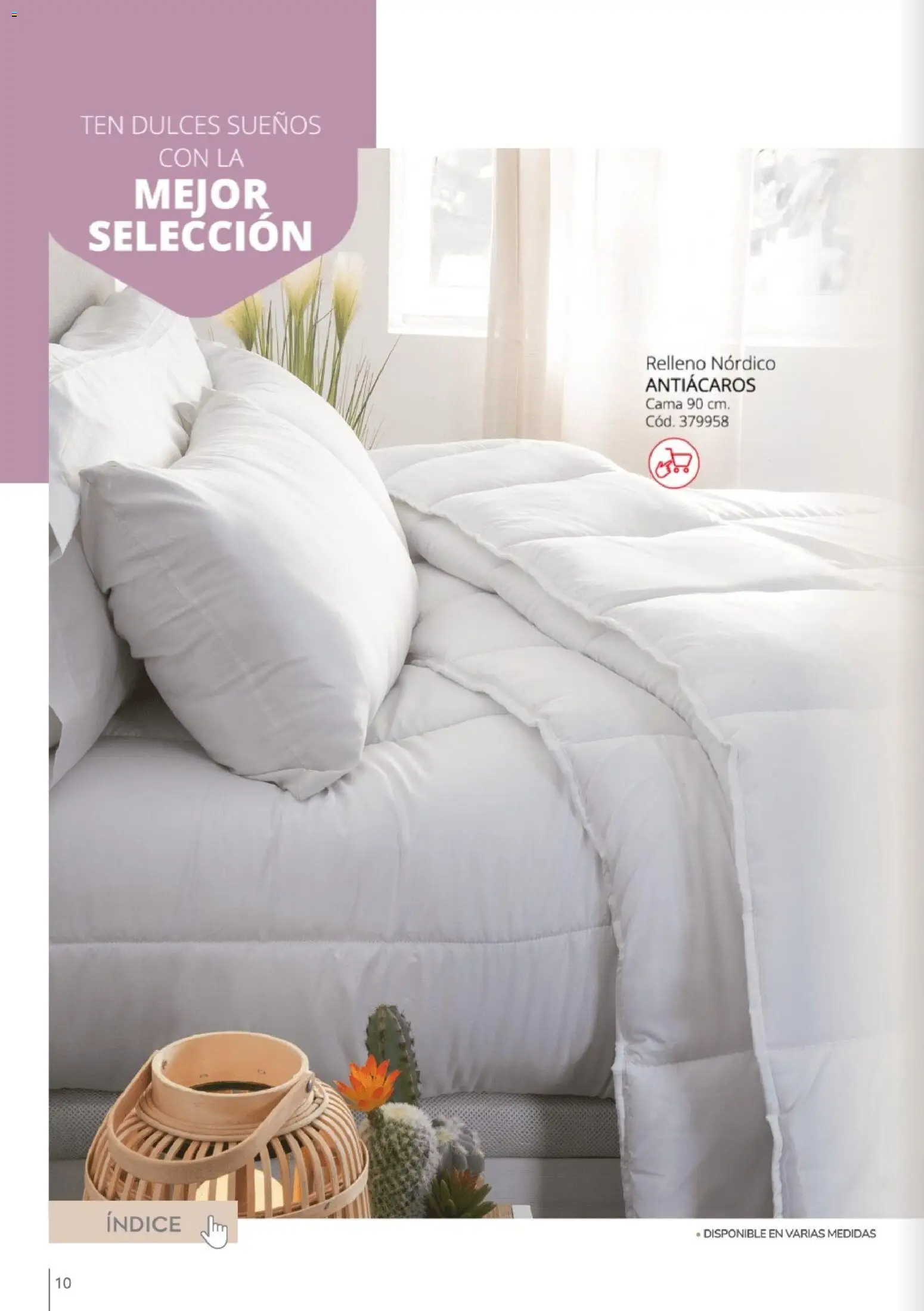 Conforama - Guía de textil 2026 │ válido desde el 05.02.2026 | Página: 10 | Productos: Cama