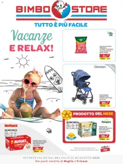 Anteprima del volantino Bimbo store Maglie e Tricase catalogo valido a partire dal 24.07.2025
