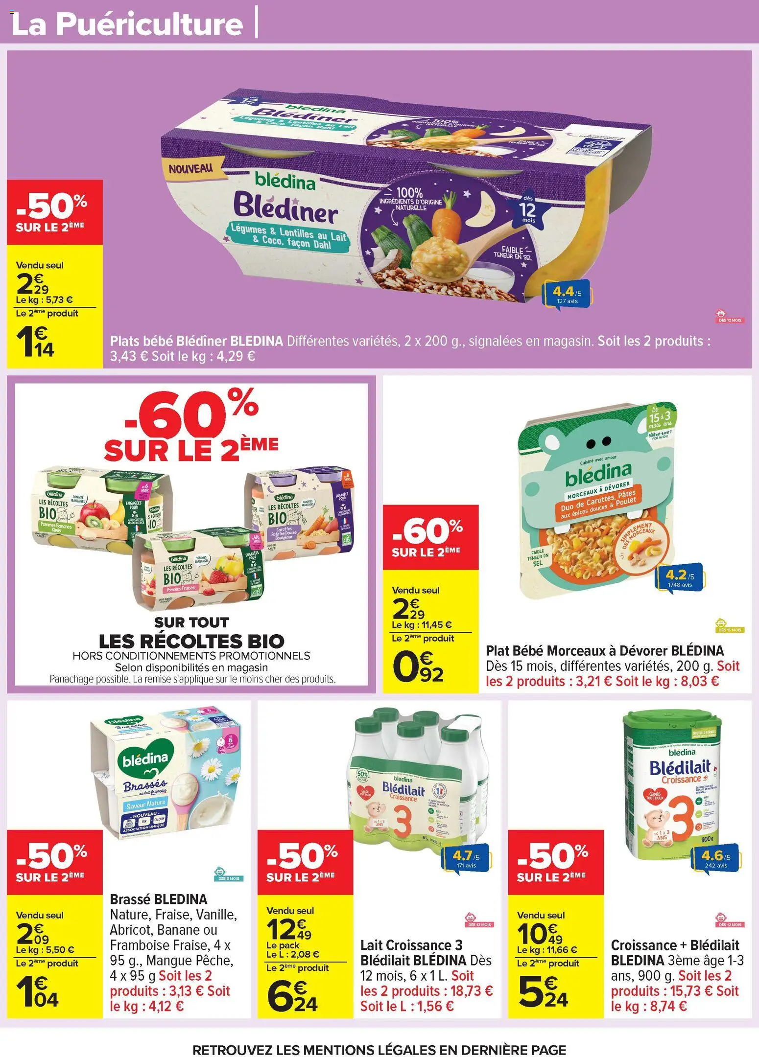 {H1} | Page: 58 | Produits: Framboise, Sel, Lait, Pommes