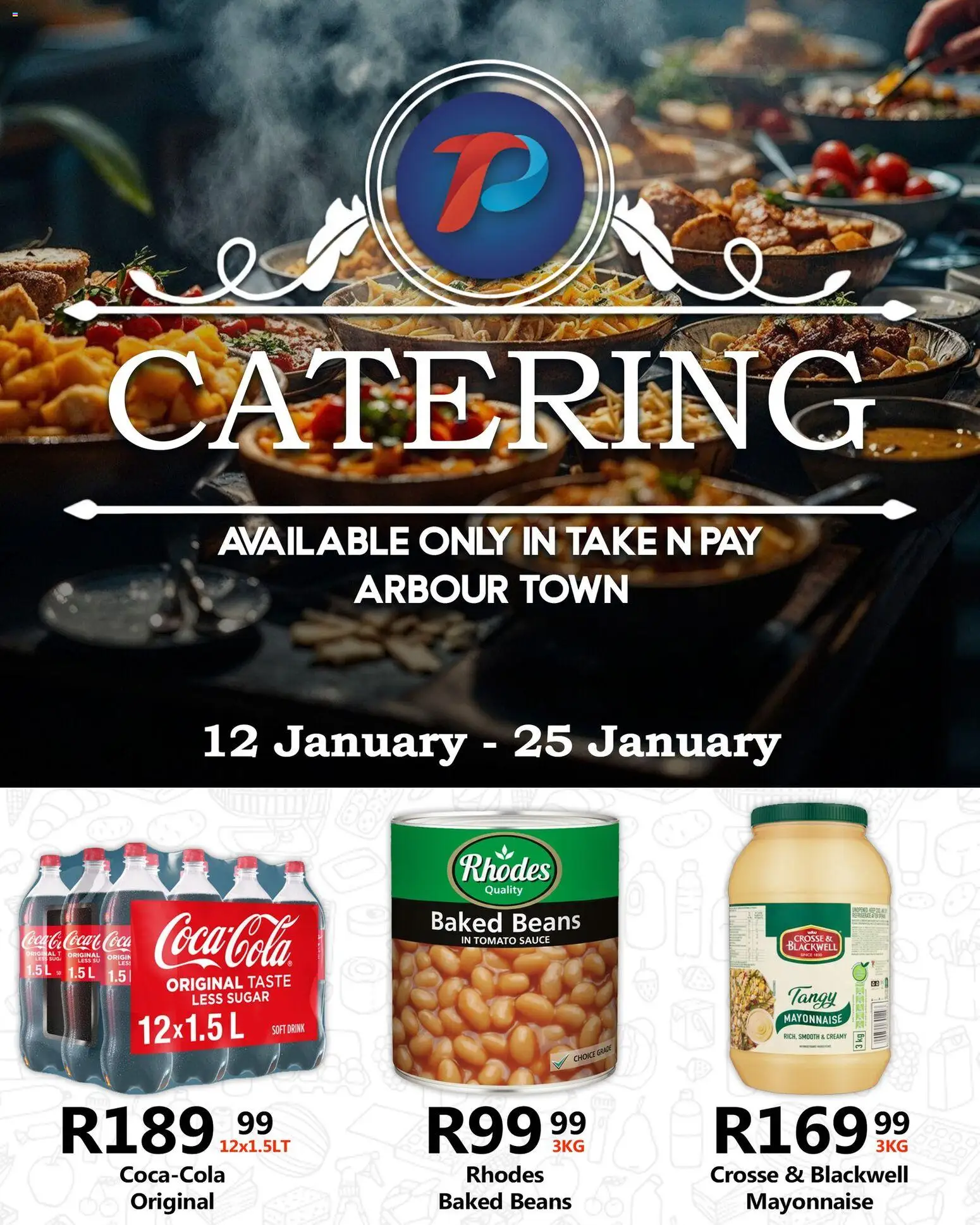 New Take n Pay catalogue – valid from 19.01.2026 | Page: 23 | Products: Beans, Baked beans, Tomato sauce, Sauce
