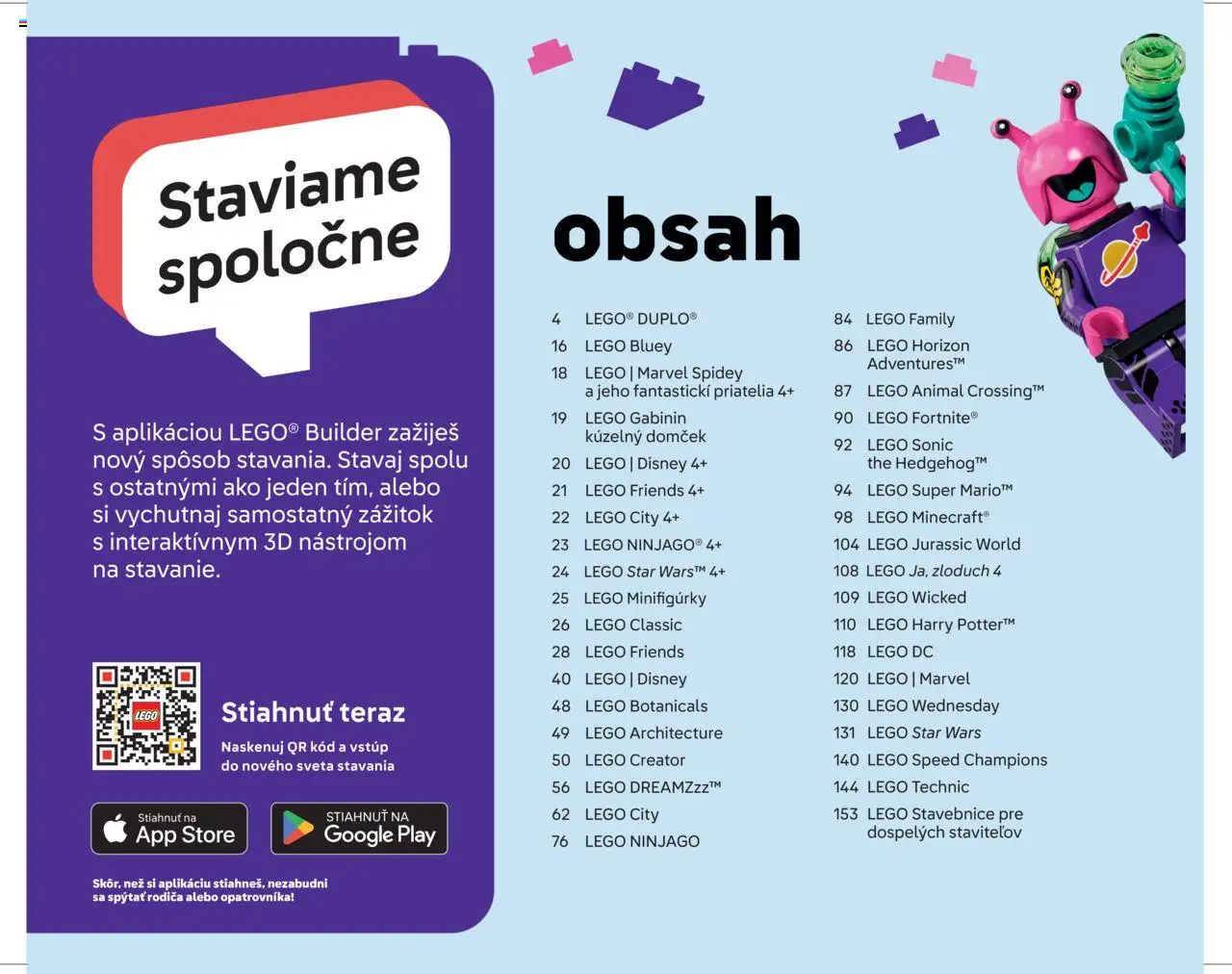 Nové ALLTOYS akcie – leták je platný od 01.06.2025 | Strana: 3 | Produkty: LEGO