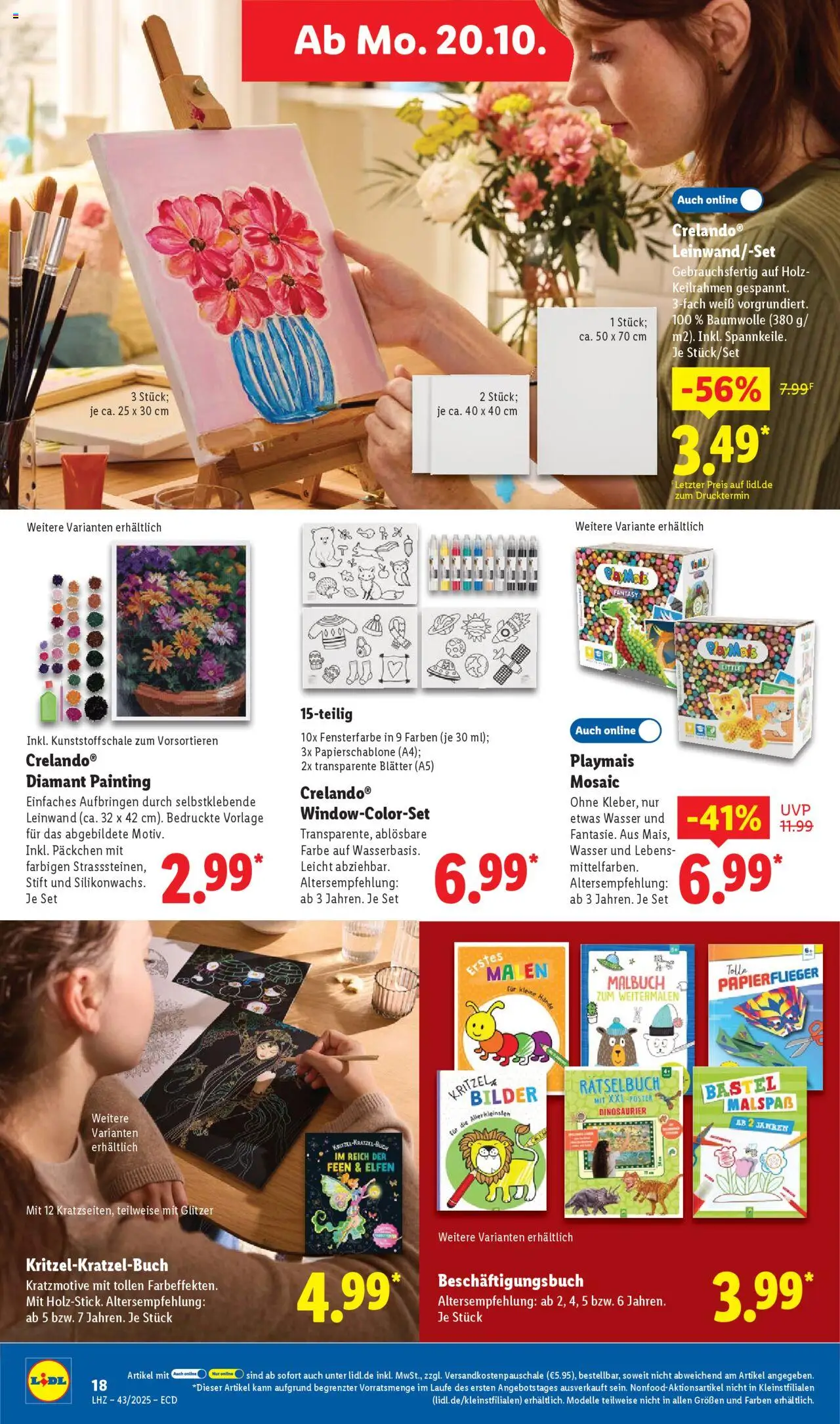 Lidl - Prospekt – gültig ab 20.10.2025 | Seite: 32 | Produkte: Bilder, Wasser
