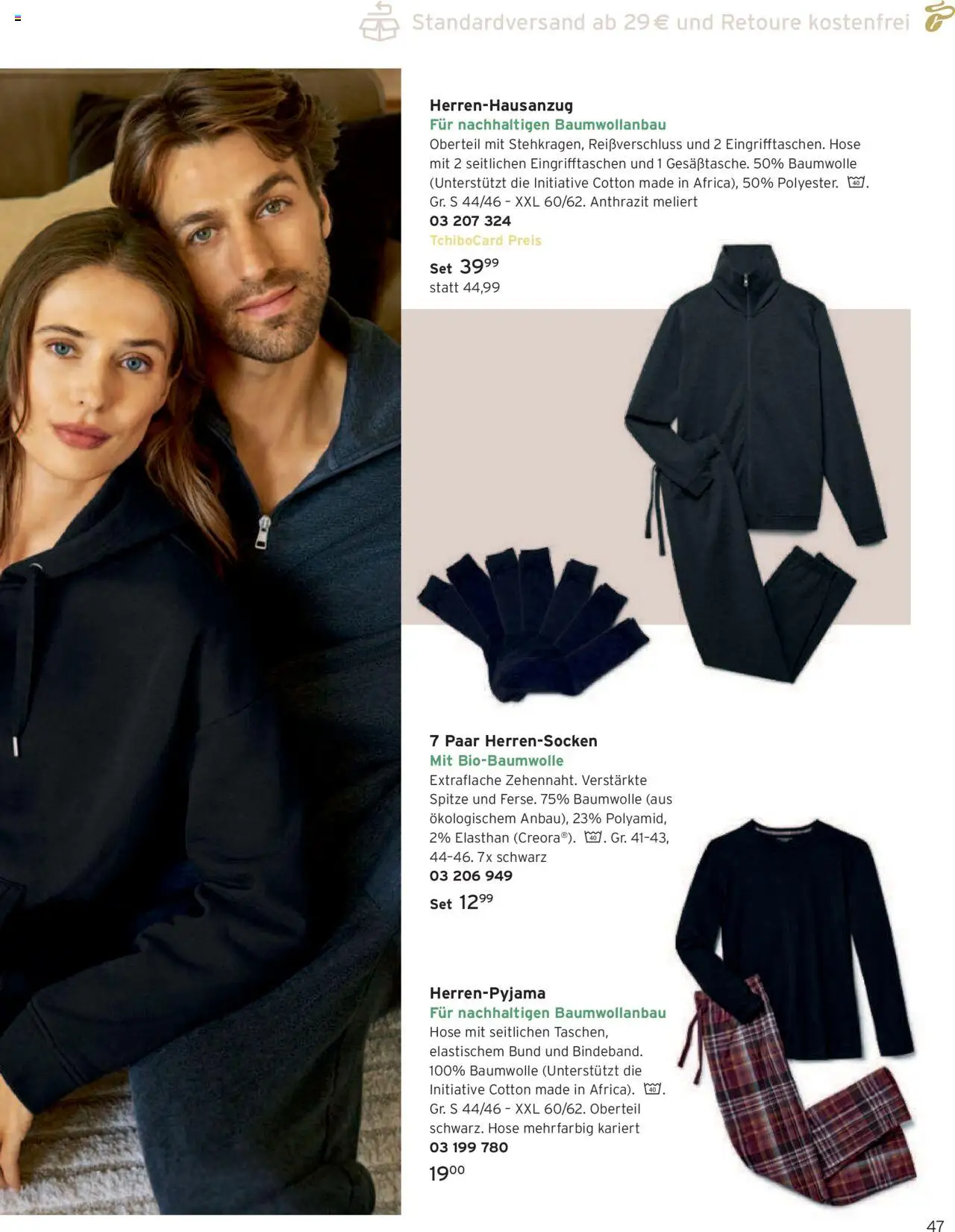 Katalog Tchibo Herbst – gültig ab 15.09.2025 | Seite: 47 | Produkte: Hose