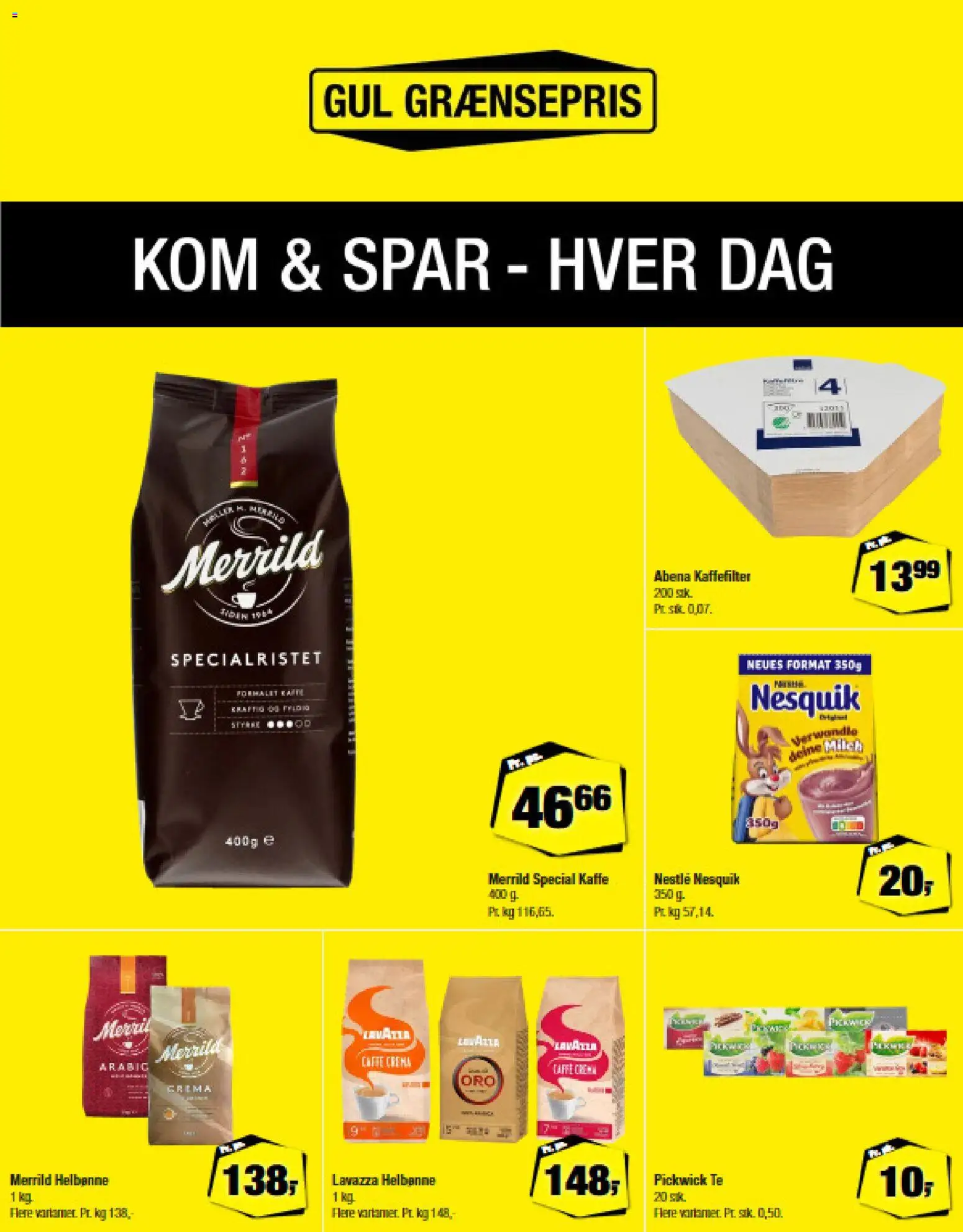 Calle tilbudsavis – gyldig fra 04.03.2026 | Side: 4 | Produkter: Kaffe, Te