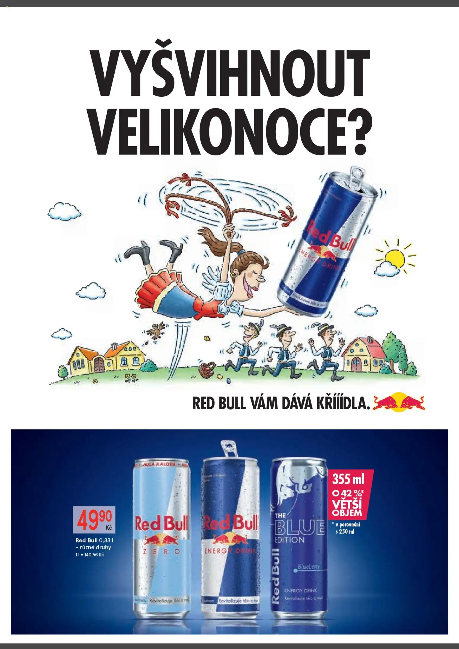 Žabka leták od 11.03.2026 | Strana: 4 | Produkty: Red Bull, Energy drink