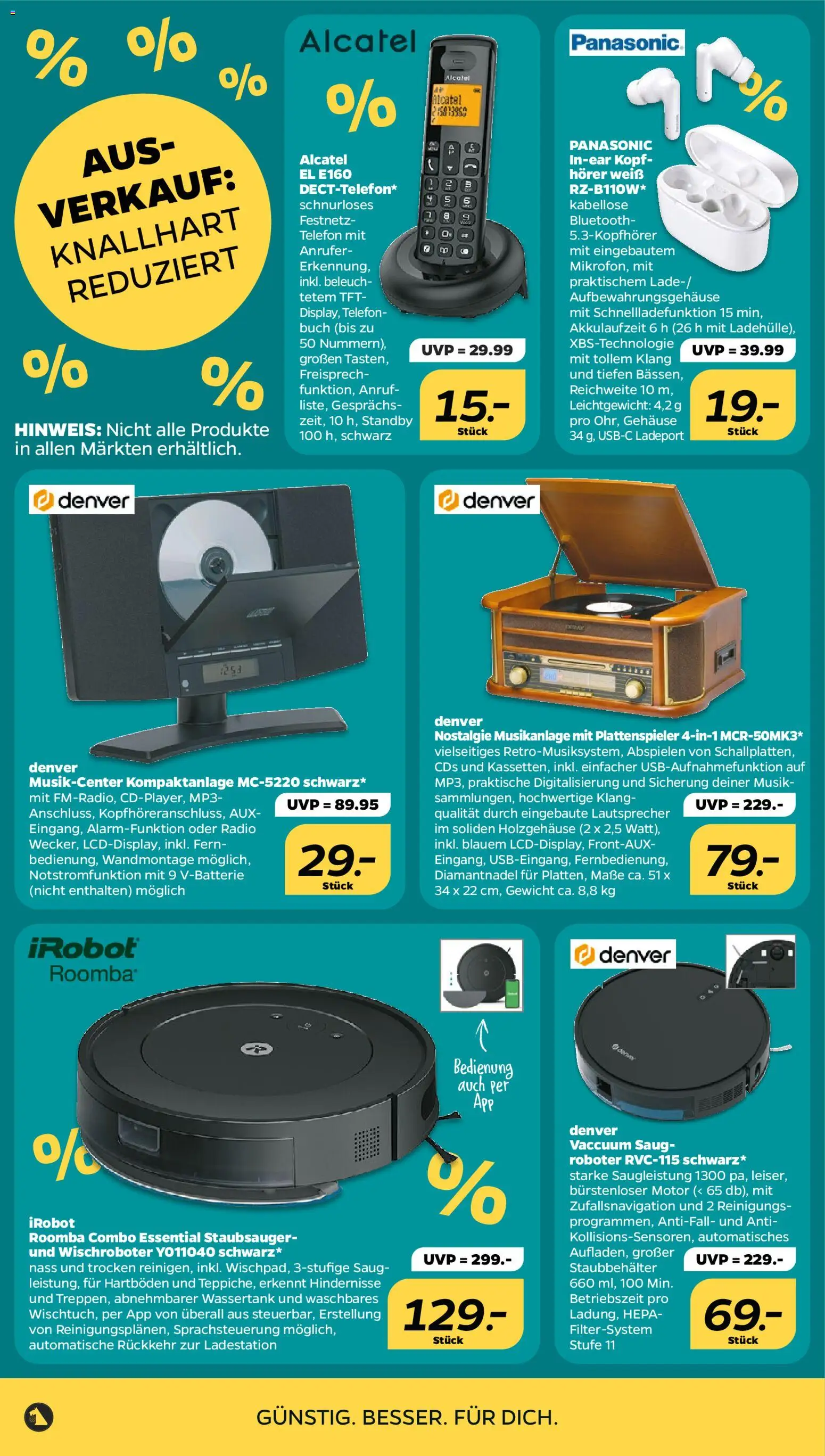 Netto Prospekt 	 – gültig ab 23.03.2026 | Seite: 39 | Produkte: Lautsprecher, Staubsauger, Telefon, Radio