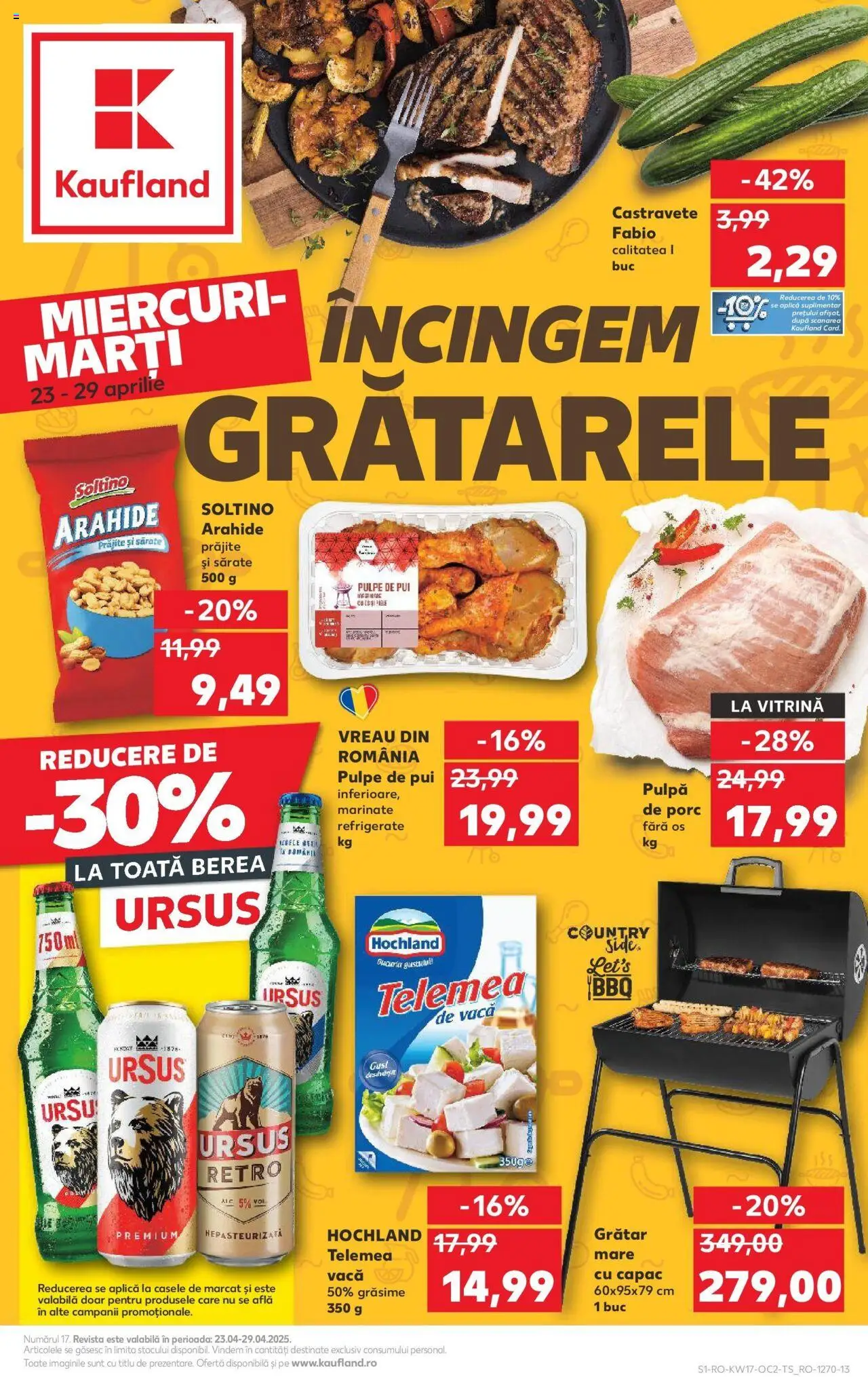 Catalog Kaufland Satu Mare 23.04.2025 Revista si Oferte