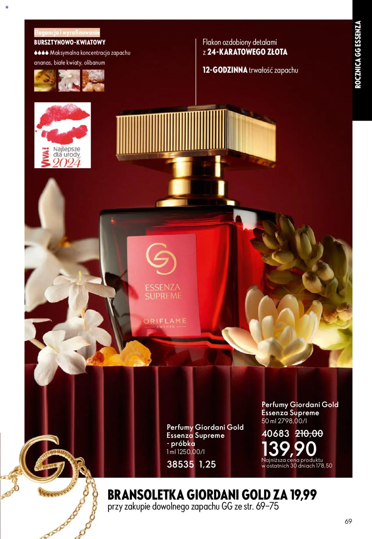 Oriflame Katalog 13 2025 od 07.09.2025 | Strona: 69 | Produkty: Bransoletka, Perfumy