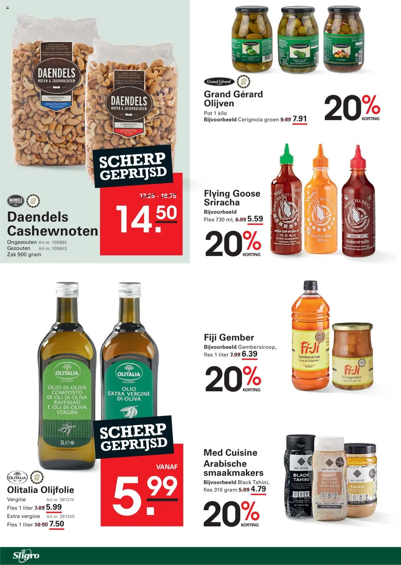  | Pagina: 18 | Producten: Pot, Noten, Fles, Olijven