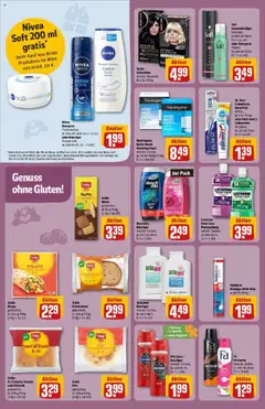 Rewe prospekt Euskirchen	 - gültig ab dem 27.07.2025 | Seite: 30 | Produkte: Olivenol, Haarspray, Creme, Listerine