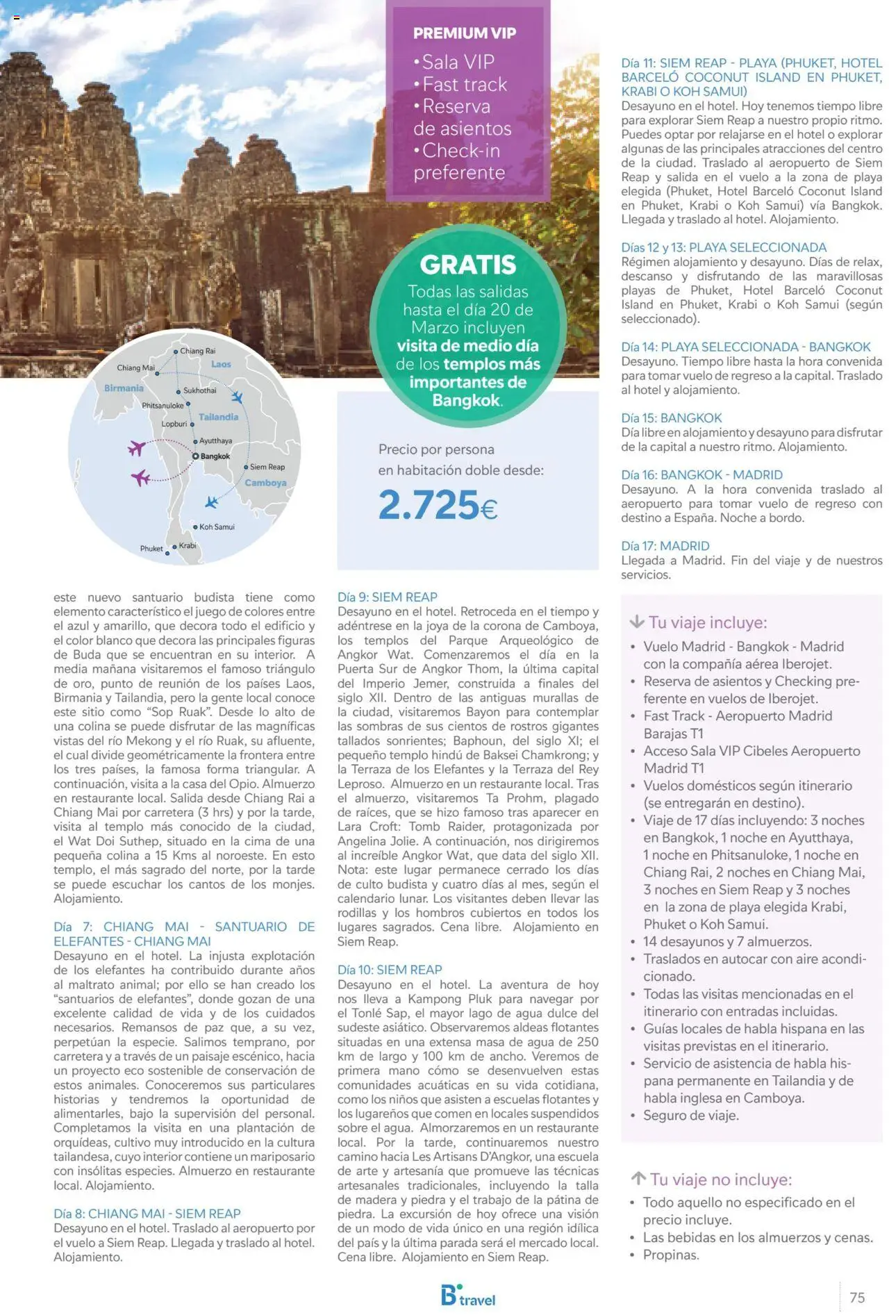 B the travel brand Asia 2025 │ válido desde el 15.11.2024 | Página: 75