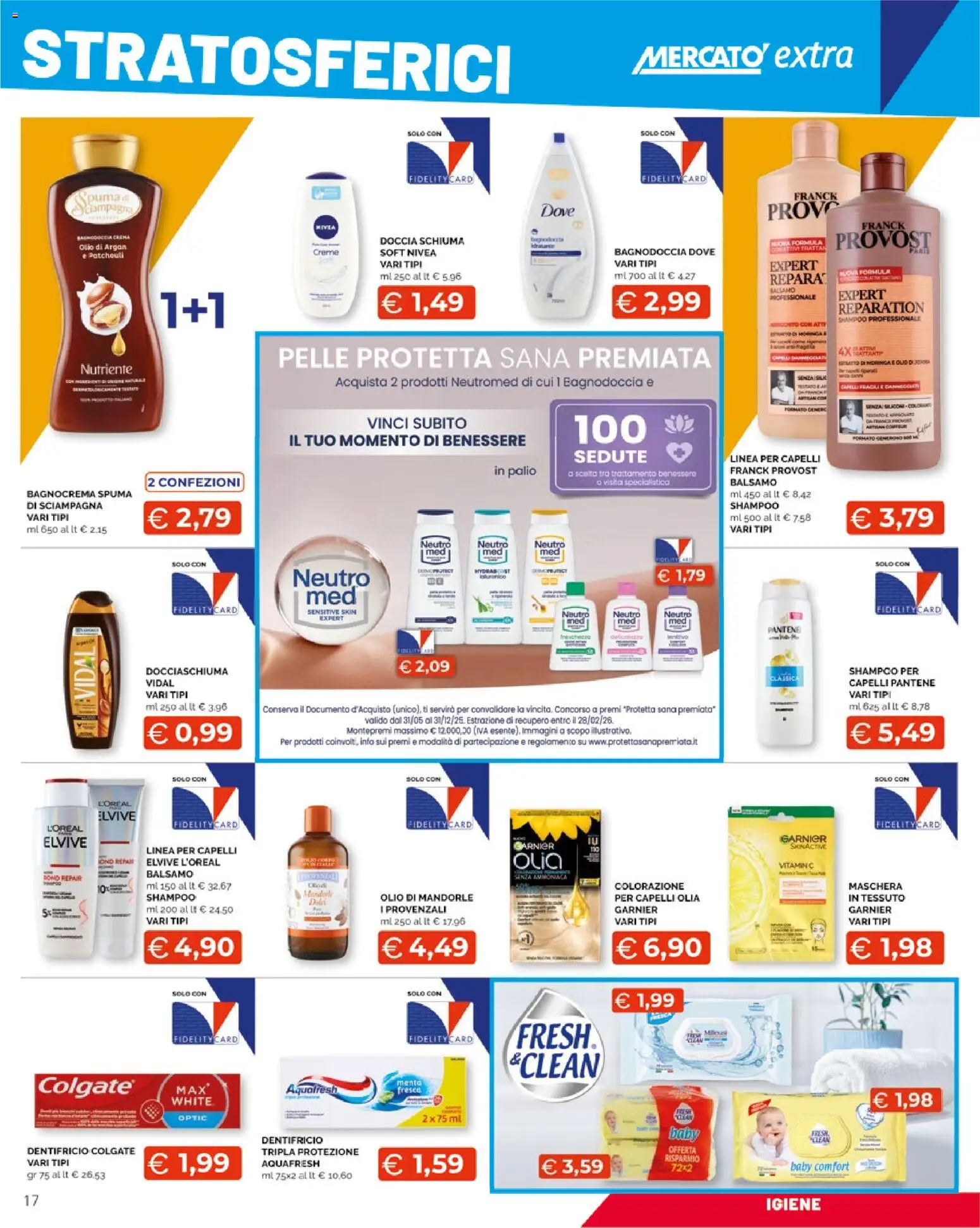 Volantino Mercatò del 10.11.2025 | Pagina: 17 | Prodotti: Shampoo, Balsamo, Mandorle, Doccia
