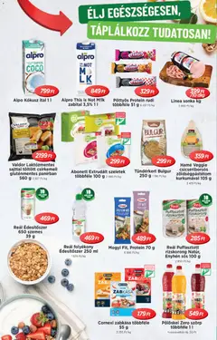 Reál Akciós újság - amely érvényes a következő dátumtól: 04.02.2026 | Oldal: 2 | Termékek: Sonka, Protein, Bulgur, Gluténmentes